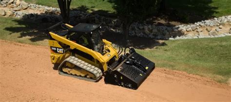 cat skid steer rake|stowers cat rake.